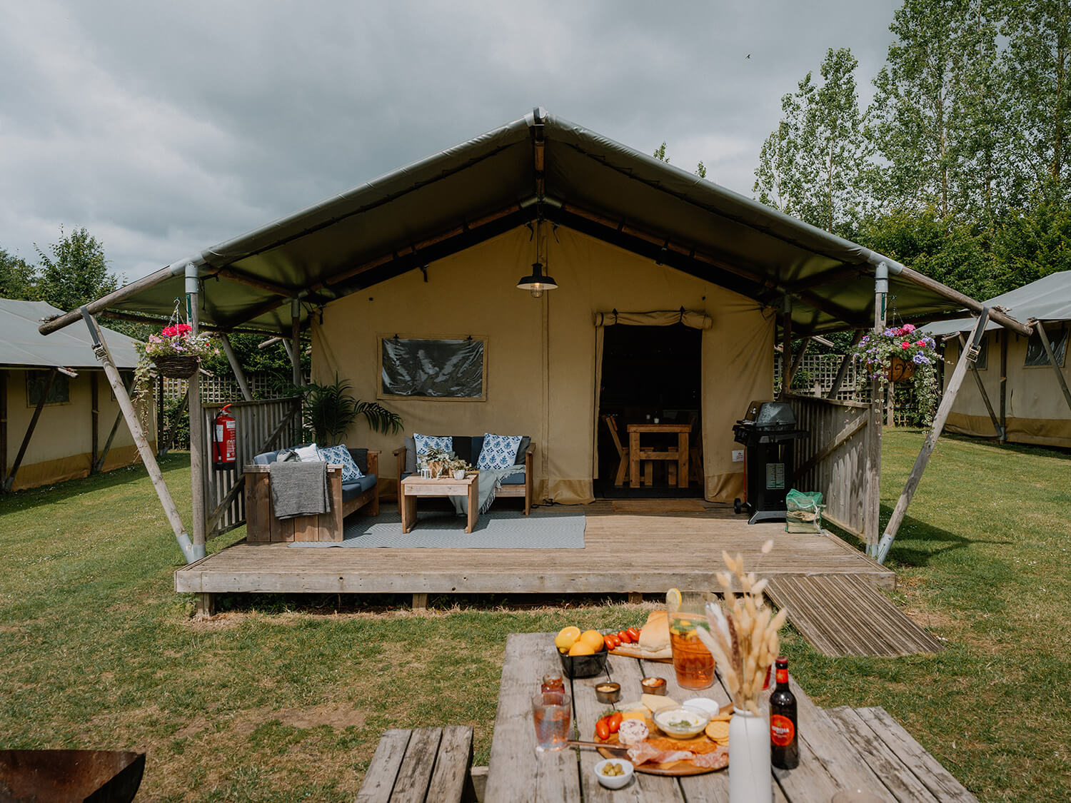 Landal Marwell Resort Safari Tent